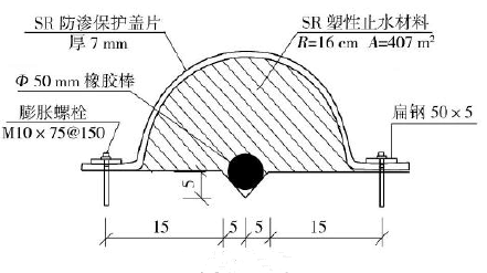 柔性填料施工图1