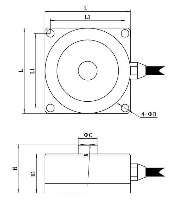 LZ-HLB轮辐式称重传感器