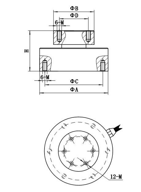 LZ-HLT轮辐式称重传感器