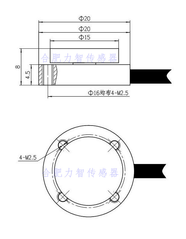 LZ-PMH20微型称重传感器