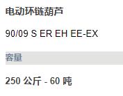 HADEF 电动环链葫芦起重机系列